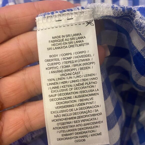 Ralph Lauren black label 100% linen maxi skirt - Picture 10 of 10